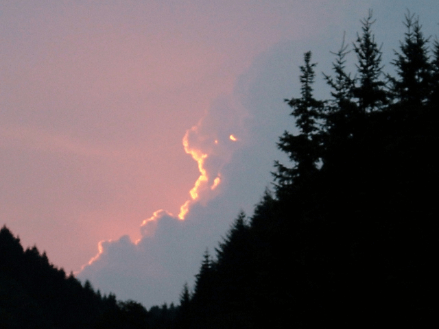 Abendstimmung in der Umgebung von Schenkenzell im Schwarzwald